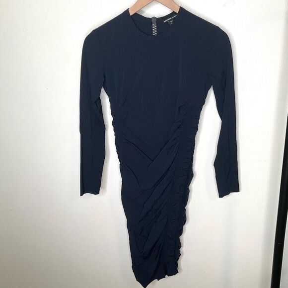 James Perse Ruched Side Fitted Dress - Picture 1 of 5